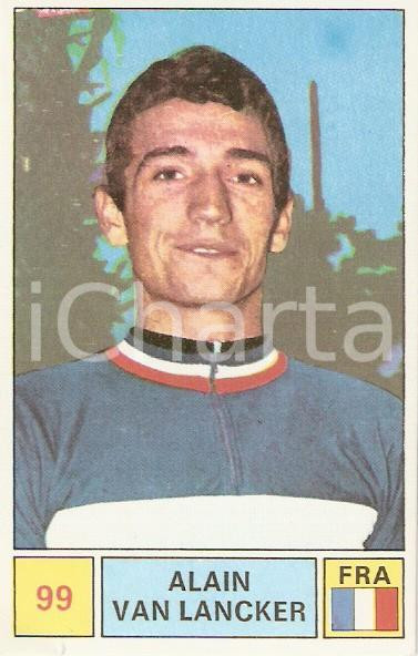 Oggetto da collezione cartaceo PANINI  SPRINT 1971 Figurina Alain VAN LANCKER n. 99 Ciclismo 1