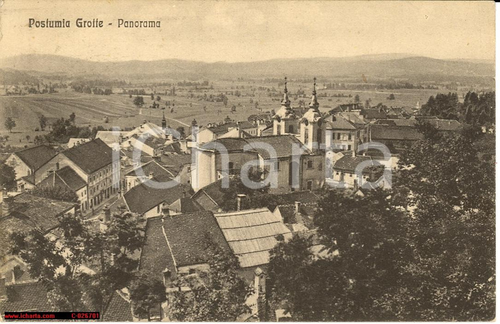 Cartolina originale da collezione Slovenia anni  20 Grotte Postumia Postojnska jama 1