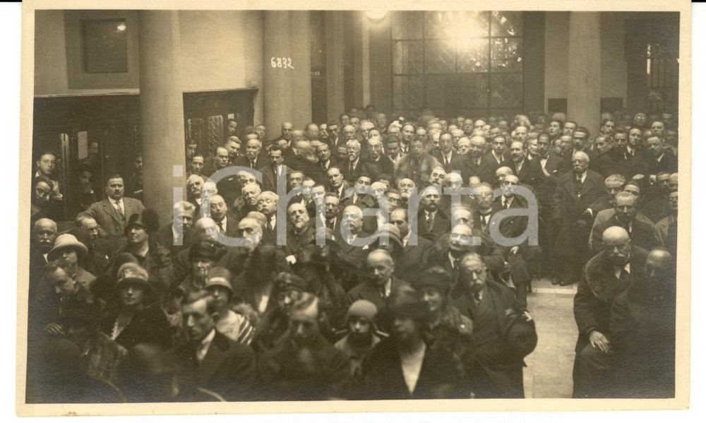 Fotografia d'epoca originale 1920 ca FIRENZE Cerimonia nel Palazzo CEPPARELLO *Fotografia 1