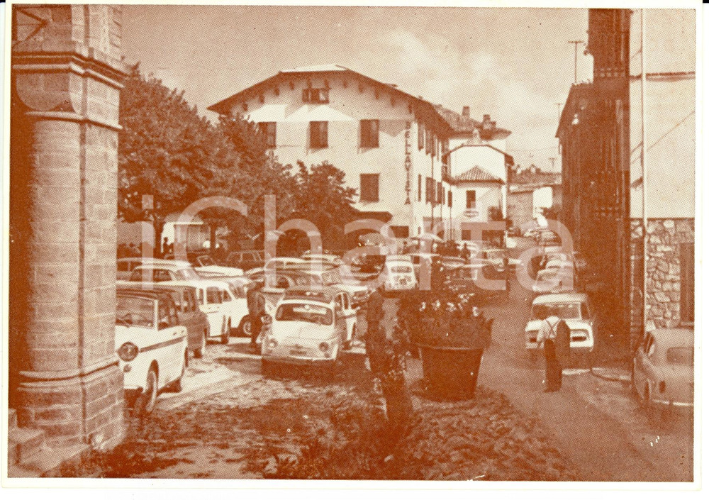 Cartolina originale da collezione 1960 ca BOSSOLASCO CN Hotel Bellavista da Demetrio Cartolina postale FG NV 1