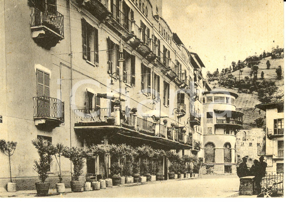 Cartolina originale da collezione 1940 ca LIMONE PIEMONTE CN Albergo Europa Cartolina postale FG NV 1