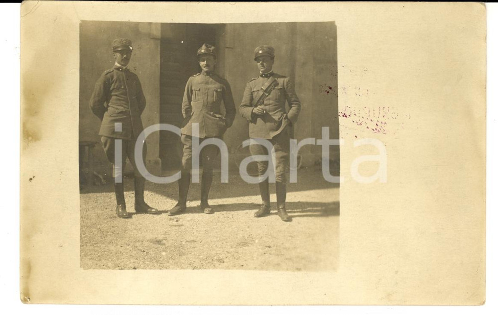 Cartolina originale da collezione 1915 WW1 Soldati del 3Â° Reggimento Artiglieria da Montagna  11Â° gruppo FP VG 1