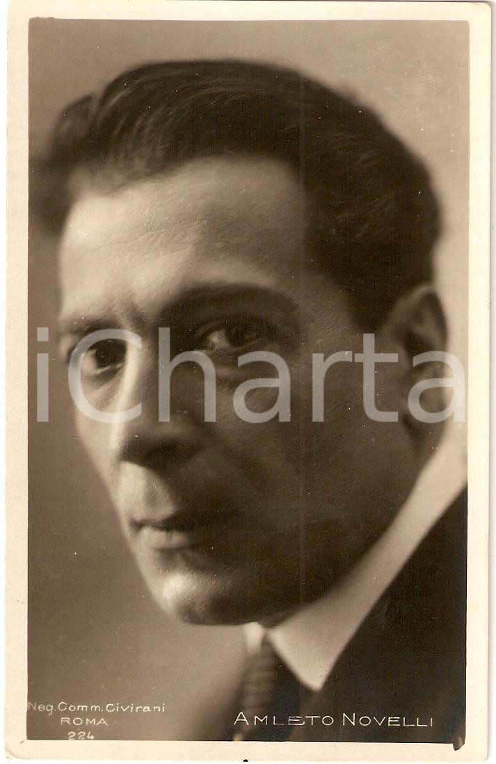 Cartolina originale da collezione 1920 circa AMLETO NOVELLI Fotografia seriale FP NV 1
