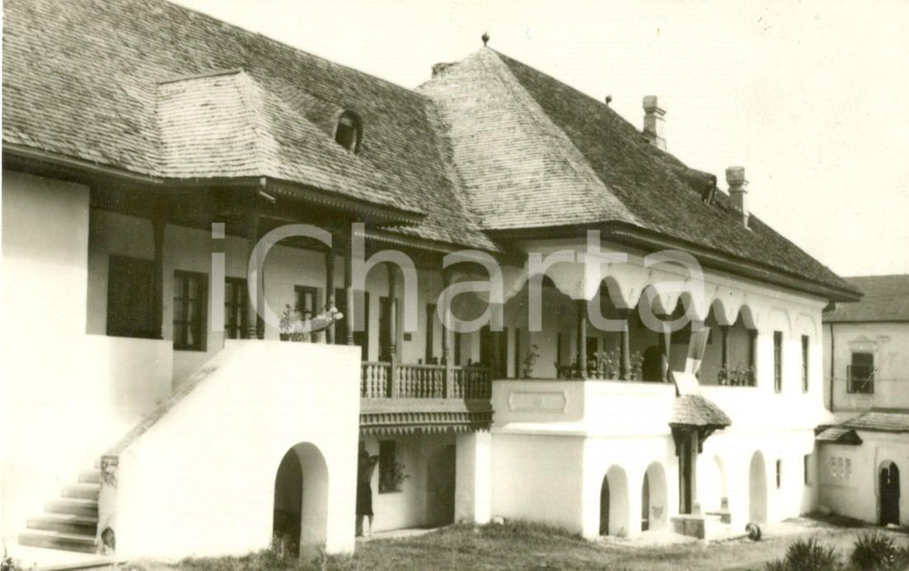 Cartolina originale da collezione 1969 CAMPULUNG MUSCEL (ROMANIA) The District Museum *Cartolina FP NV 1