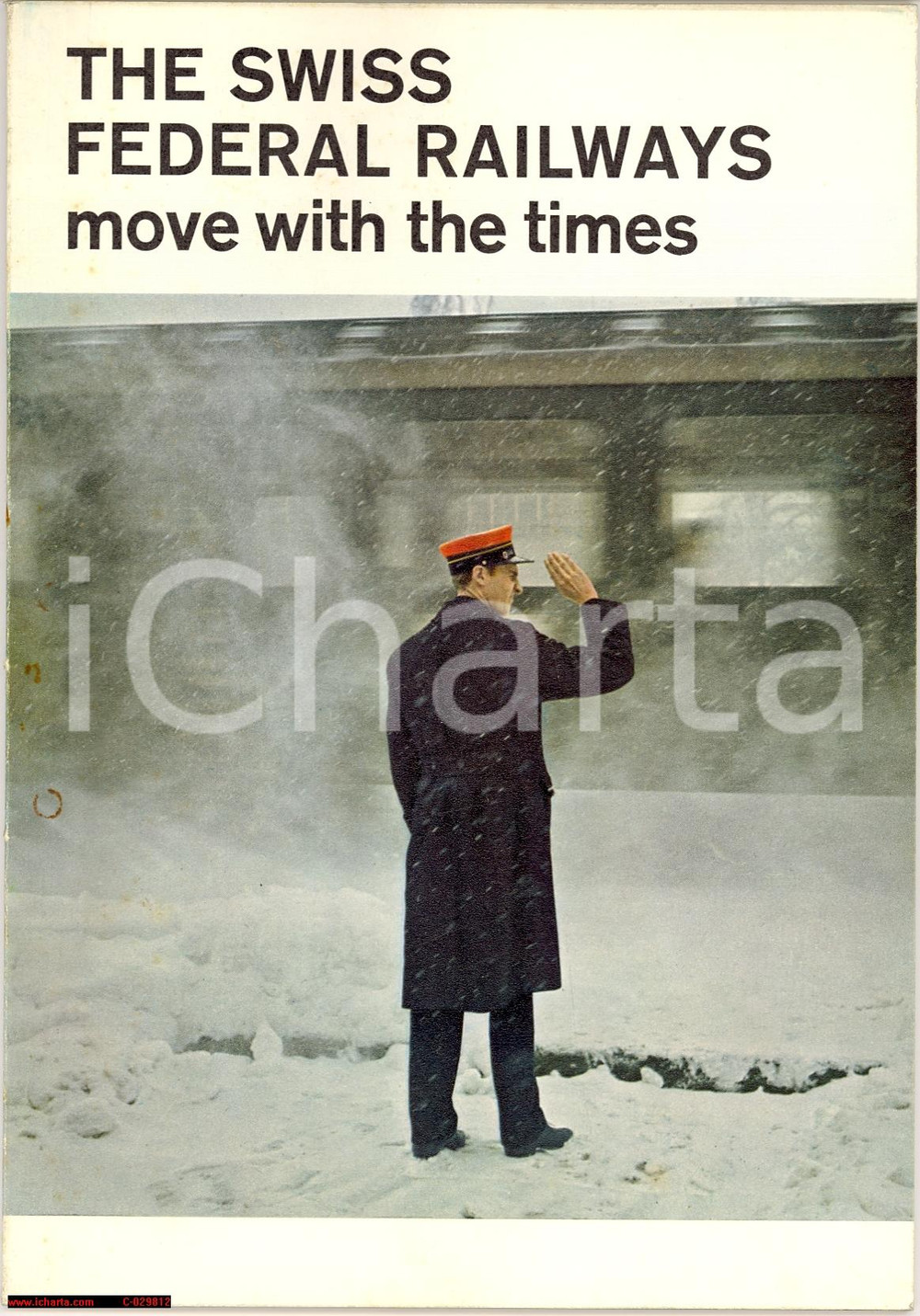 Materiale pubblicitario d’epoca 1965 THE SWISS FEDERAL RAILWAYS move the times 48 pp. ILLUSTRATED 1