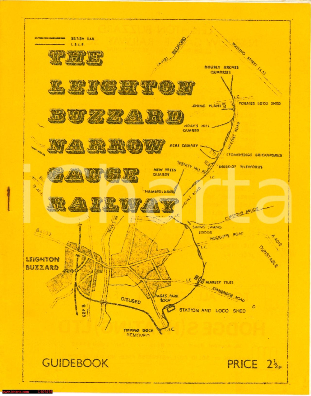 Libro, pubblicazione d epoca 1970 UK The Leighton Buzzard Narrow Gauge Railway  Guidebook 9 pp. 1