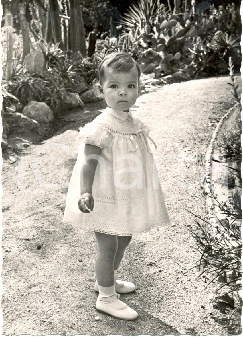 Cartolina originale da collezione 1960 circa PRINCIPATO DI MONACO S.A.S. La Princesse Caroline Cartolina FG NV 1