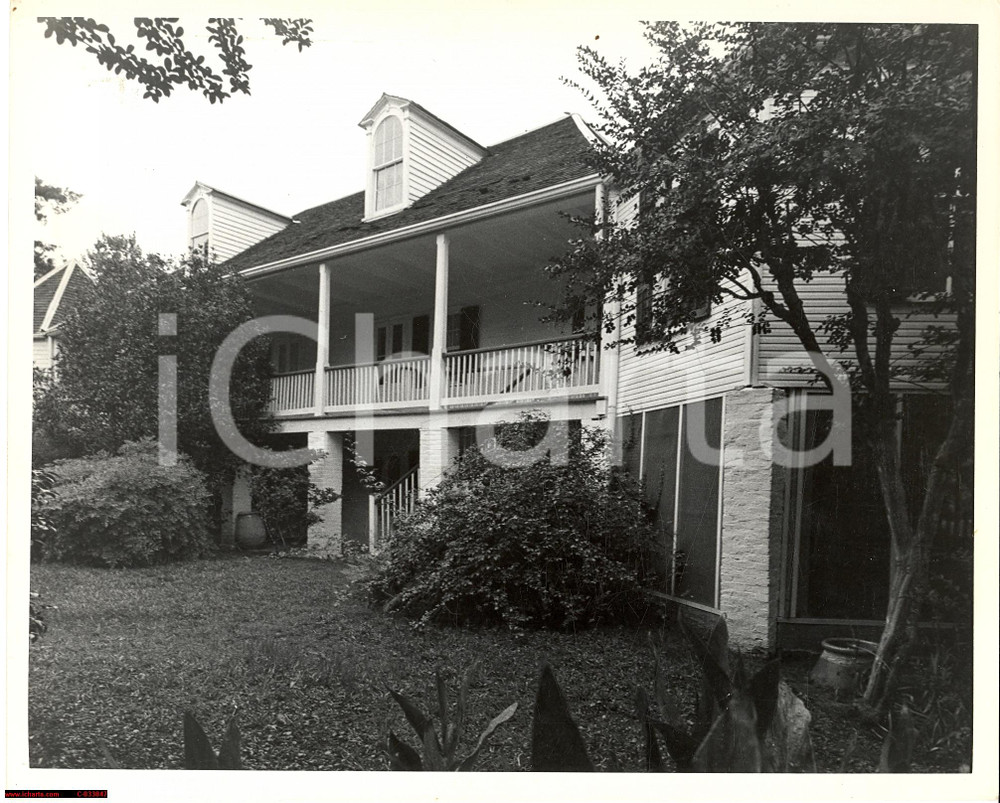 Fotografia d'epoca originale 1955 ca LOUISIANA (USA) The Yucca Plantation of Marie Therese COIN COIN *Photo 1
