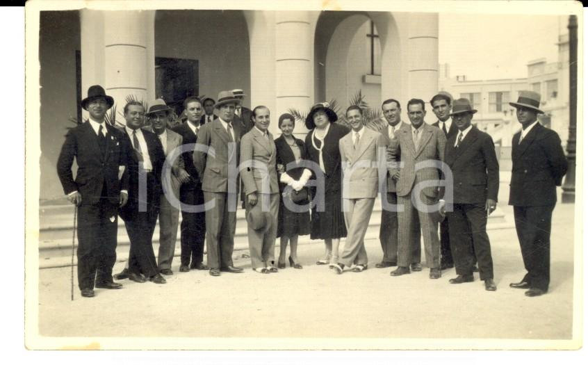 Fotografia d'epoca originale 1931 BARI Visitatori alla Fiera del Levante *Fotografia 10 x 6 cm 1