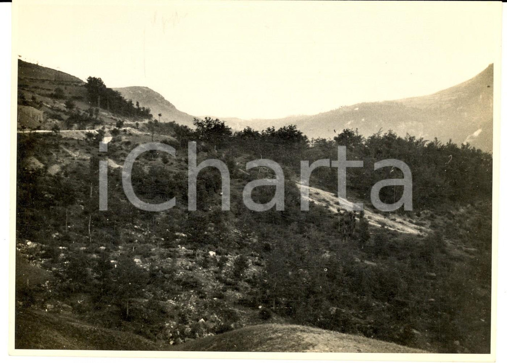 Fotografia d epoca originale 1925 ca BRALLO DI PREGOLA PV Veduta località SELLA Foto artistica 18x13 1