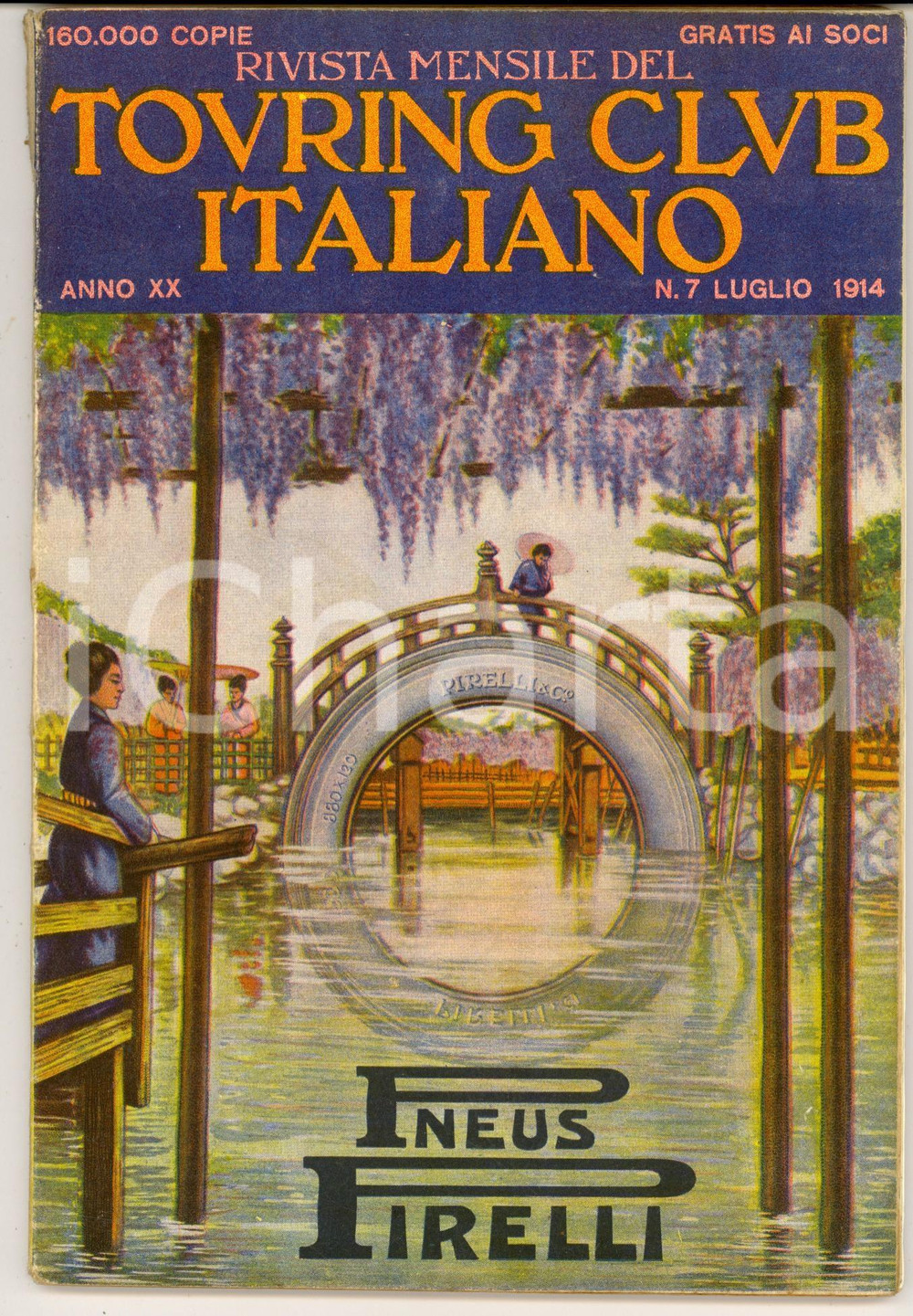Giornale, rivista storica 1914 TOURING CLUB ITALIANO Escursione nazionale sul Gran Sasso *Anno XX nÂ°7 1