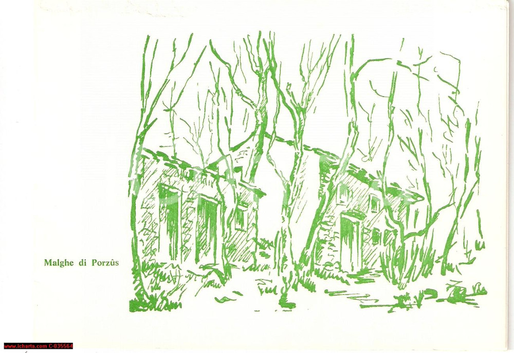 Oggetto da collezione cartaceo 1991 ASSOCIAZIONE PARTIGIANI OSOPPO eccidio Porzus 1