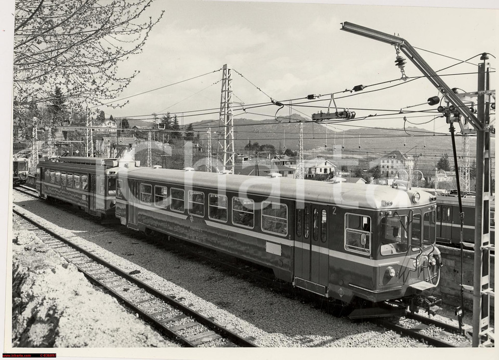 Fotografia d'epoca originale RENFE Tren Electrico de Montana, Linea Guadarrama 1
