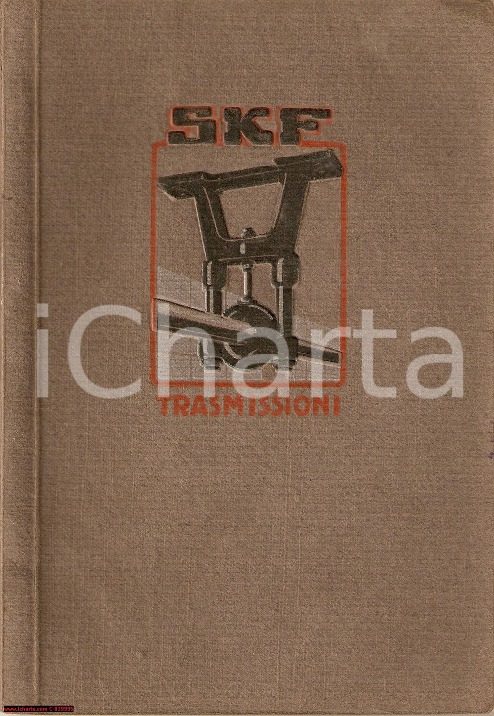 Materiale pubblicitario d’epoca 1920 MILANO SKF Trasmissioni Catalogo cuscinetti RARO 1