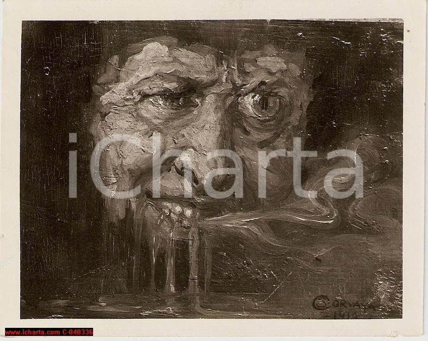 Fotografia d epoca originale 1936 SALVATORE CORVAYA Bolscevismo BOTTEGA SALVETTI 1