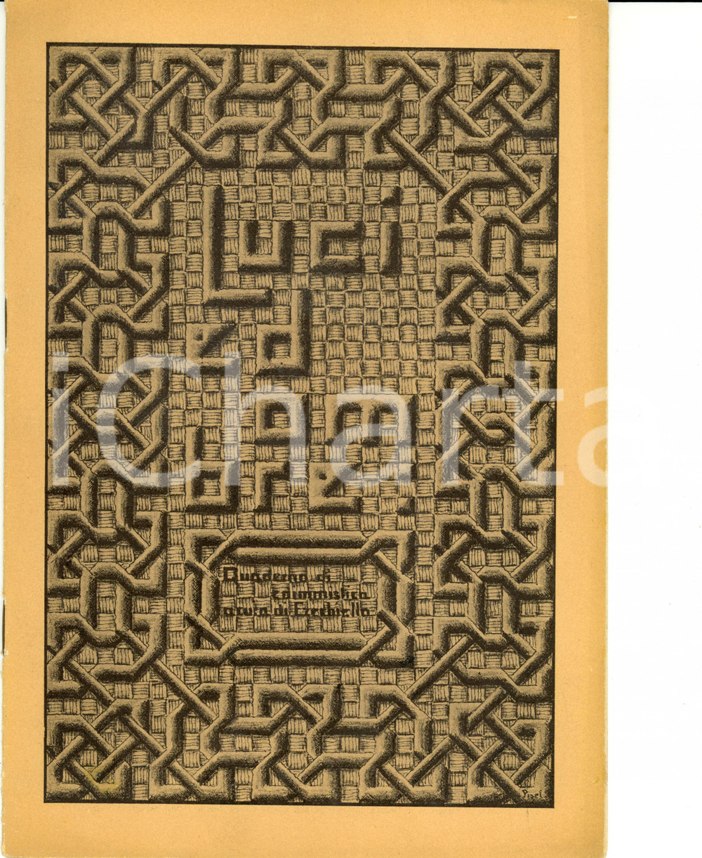 Giornale, rivista storica 1945 LUCI ED OMBRE Quaderno di enimmistica a cura di EZECHIELLO Rivista 1