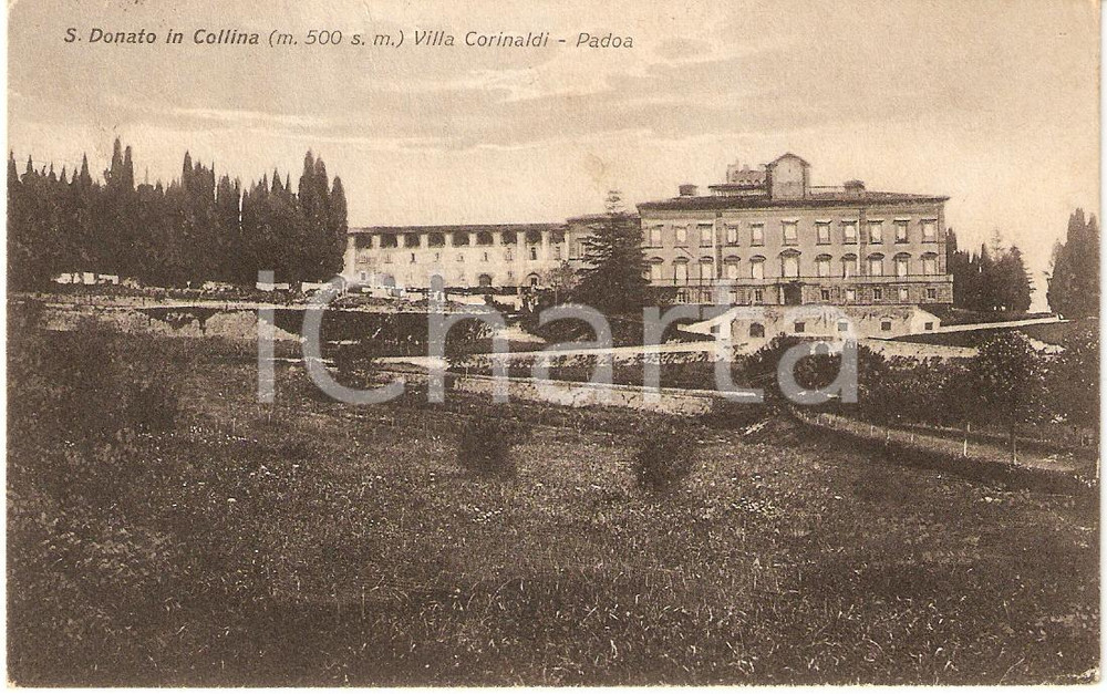 Cartolina originale da collezione 1931 SAN DONATO IN COLLINA FI Villa di TORRE A CONA Corinaldi Padoa Cartolina 1