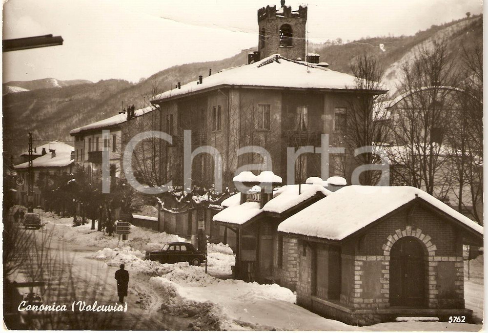 Cartolina originale da collezione 1955 ca CANONICA DI CUVEGLIO VA VALCUVIA Panorama DANNEGGIATA Cartolina FG NV 1