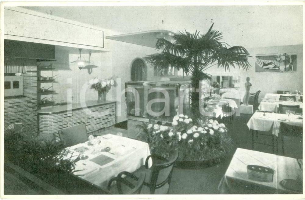 Cartolina originale da collezione 1955 ca BASEL (SWITZERLAND) Grillroom ODEON-BETRIEBE *Cartolina postale FP VG 1