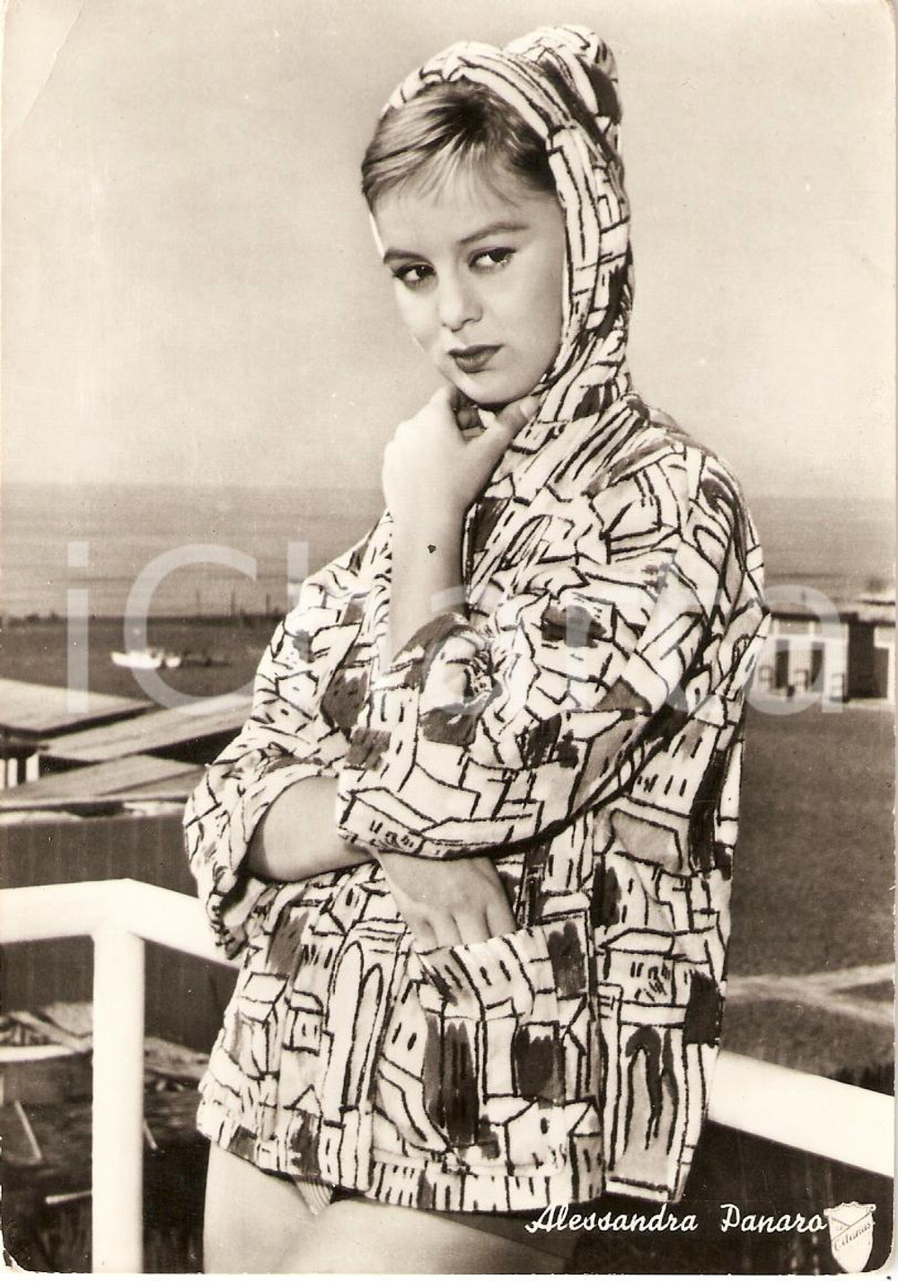 Cartolina originale da collezione 1957 BELLE MA POVERE Alessandra PANARO Ritratto Attrice *Cartolina FG NV 1