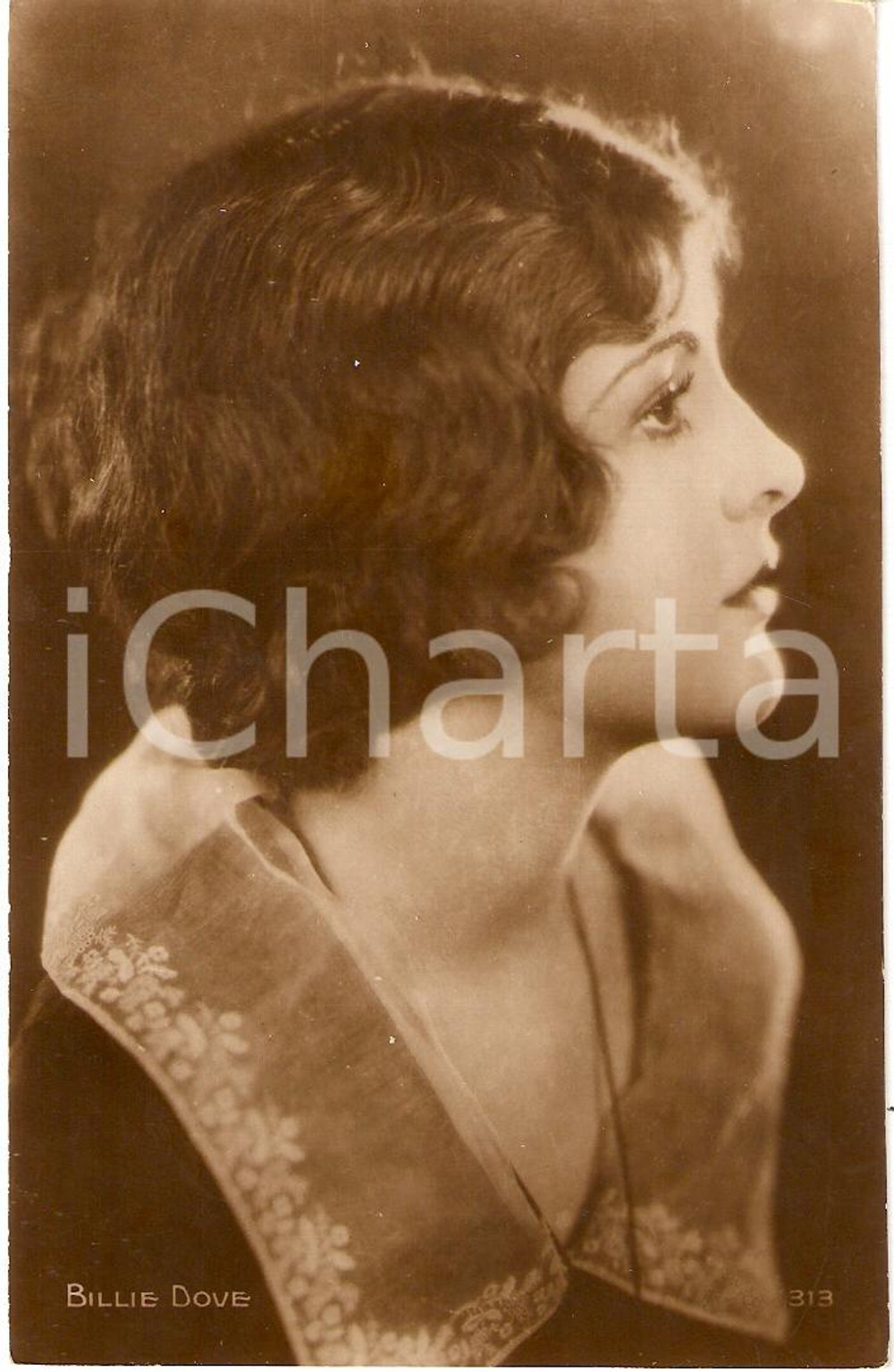 Cartolina originale da collezione 1925 ca CINEMA Billie DOVE Actress Portrait *Cartolina FP NV 1