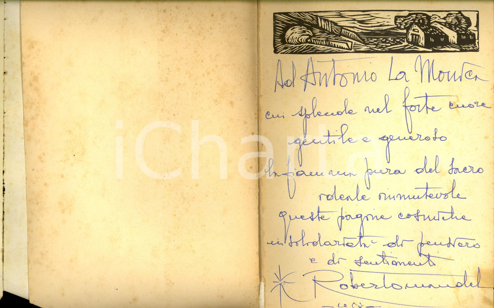 Libro, pubblicazione d epoca 1957 Roberto MANDEL L universo razionale Ed. Relations Latines AUTOGRAFO 1