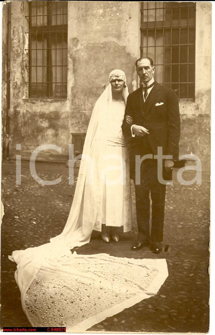 Fotografia d epoca originale 1941 Nozze Raffaella SIGRAY ASINARI Corrado BALDONI  Fotografia 1
