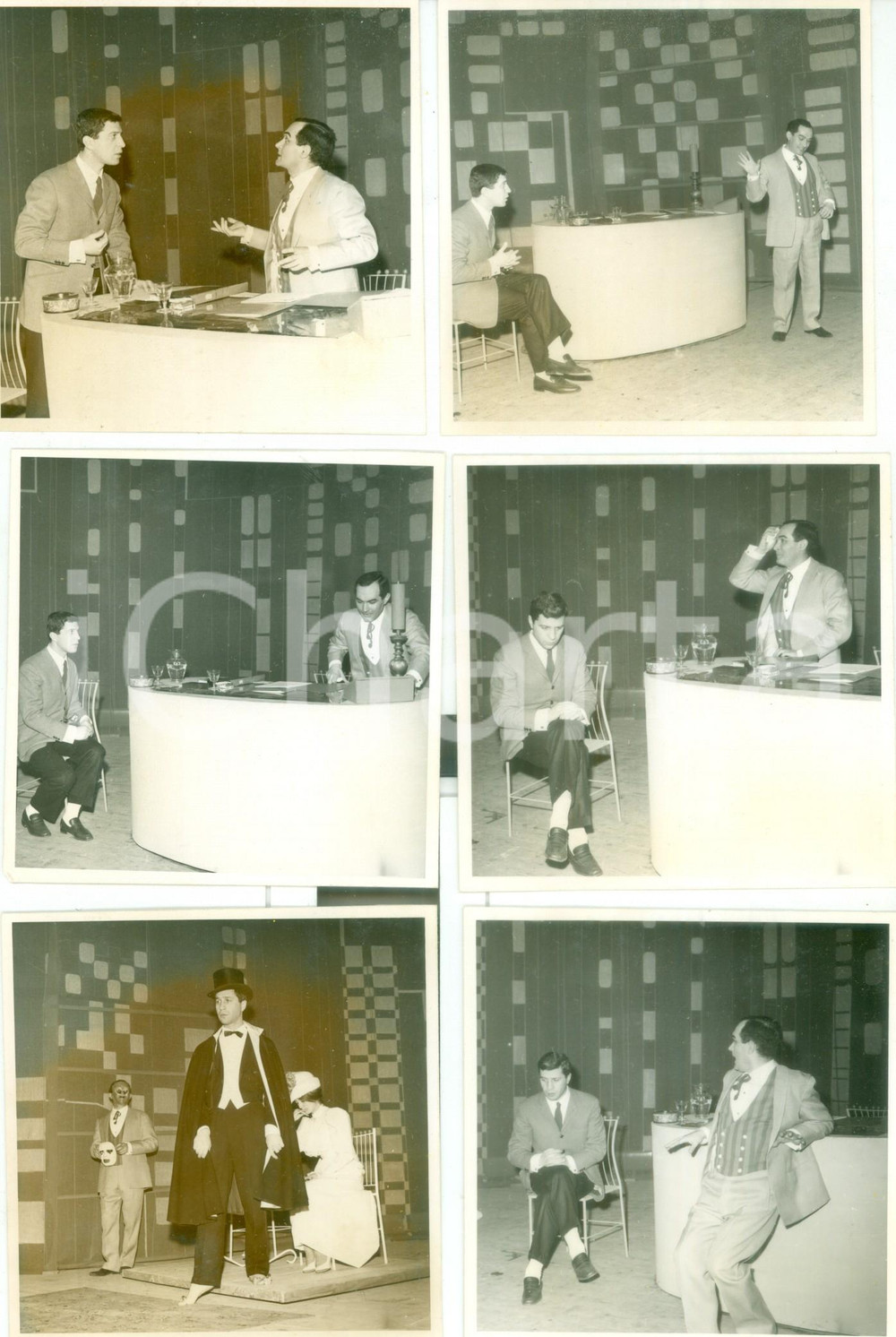 1965 PADOVA Teatro dell'Università Favolette NEW YORK Al ristorante Lotto 6 foto