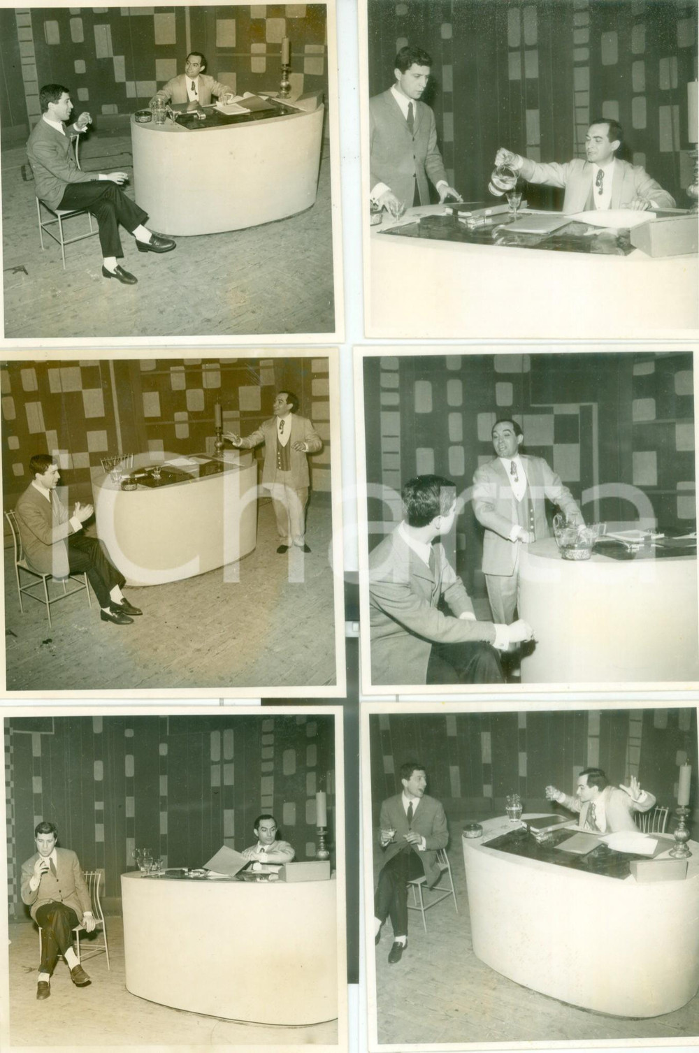 Fotografia d'epoca originale 1965 PADOVA Teatro UniversitÃ  Favolette NEW YORK Al ristorante *Lotto 6 foto 1