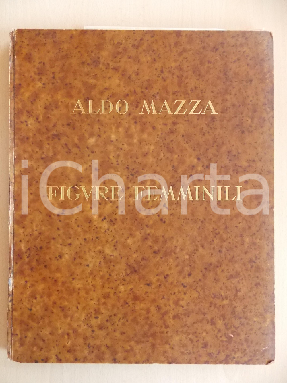 Libro, pubblicazione d epoca 1932 Aldo MAZZA Figure femminili Ed. BERTARELLI AUTOGRAFATO 32x40 cm 1