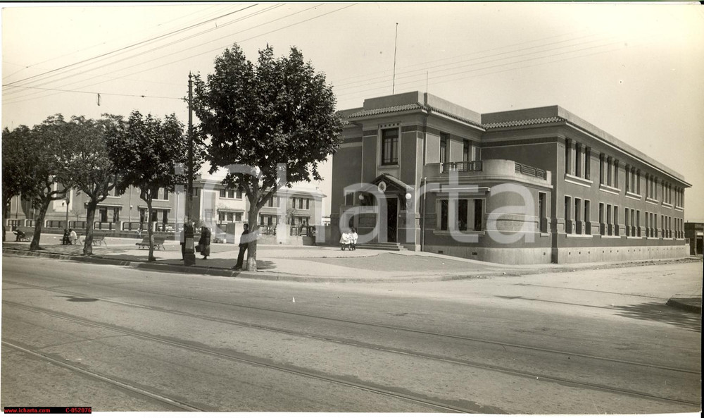Fotografia d'epoca originale 1930 MONTEVIDEO Scuole donate da Carlo SANGUINETTI 1