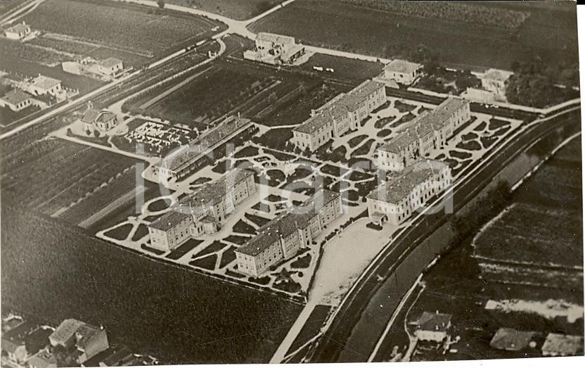 Fotografia d epoca originale 1932 MONFALCONE GO Veduta aerea del SANATORIO  Fotografia 1