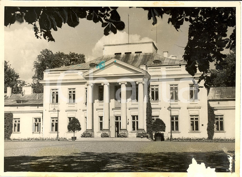 Fotografia d'epoca originale 1939 VARSAVIA Palazzo del Belvedere (BELWEDER) *Photo 1
