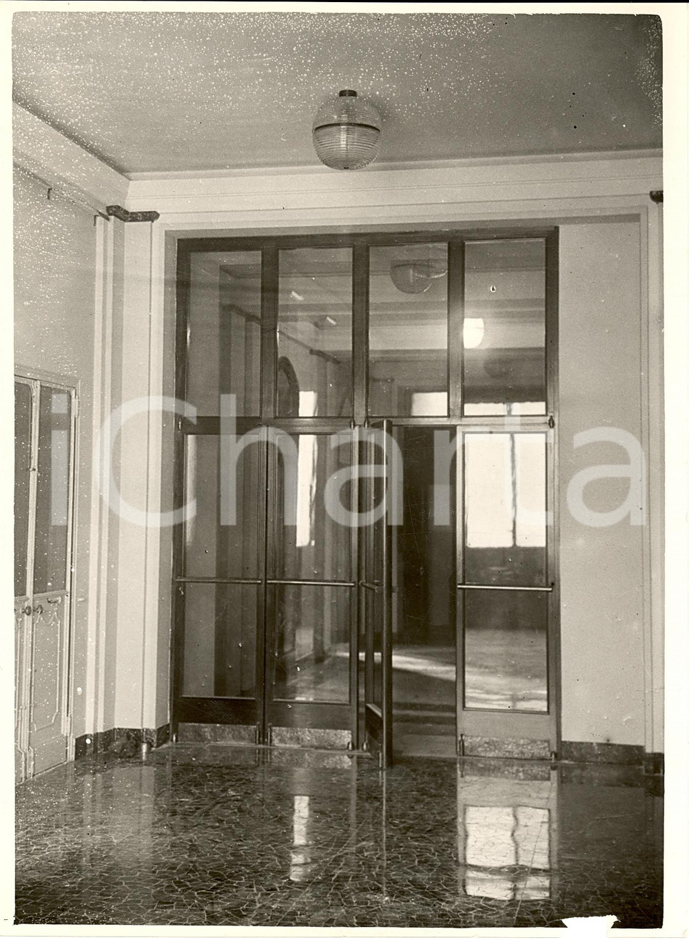 Fotografia d'epoca originale 1936 MILANO L'ingresso del nuovo Teatro MANZONI *Fotografia 1