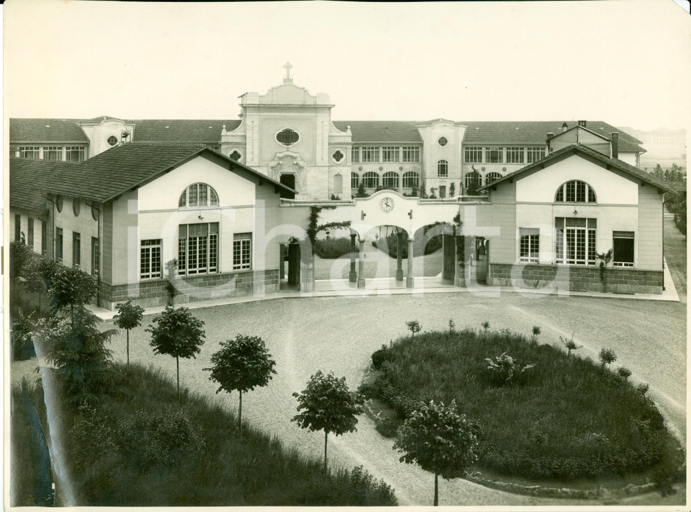 Fotografia d epoca originale 1935 ca MILANO Casa di ricovero PRINCIPE DI PIEMONTE Infermeria FOTO 1