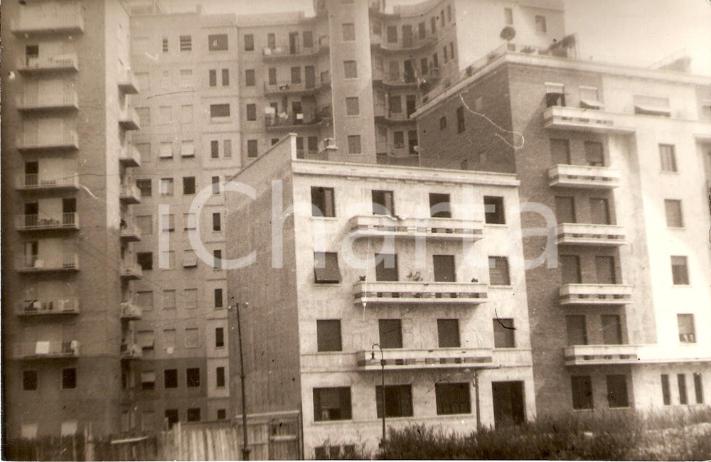 Fotografia d'epoca originale 1937 MILANO Le nuove case moderne a PORTA NUOVA *Fotografia 1