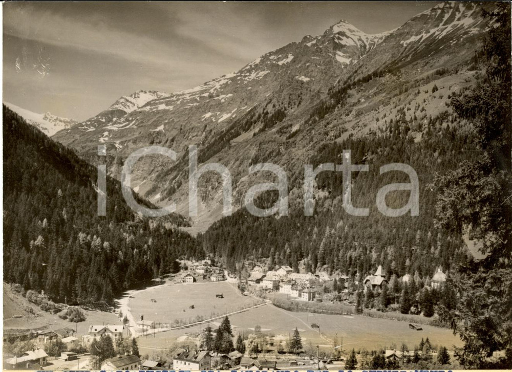 Fotografia d'epoca originale 1937 BOCKSTEIN (AUSTRIA) La regione delle HOHE TAUERN giacimenti auriferi *Foto 1