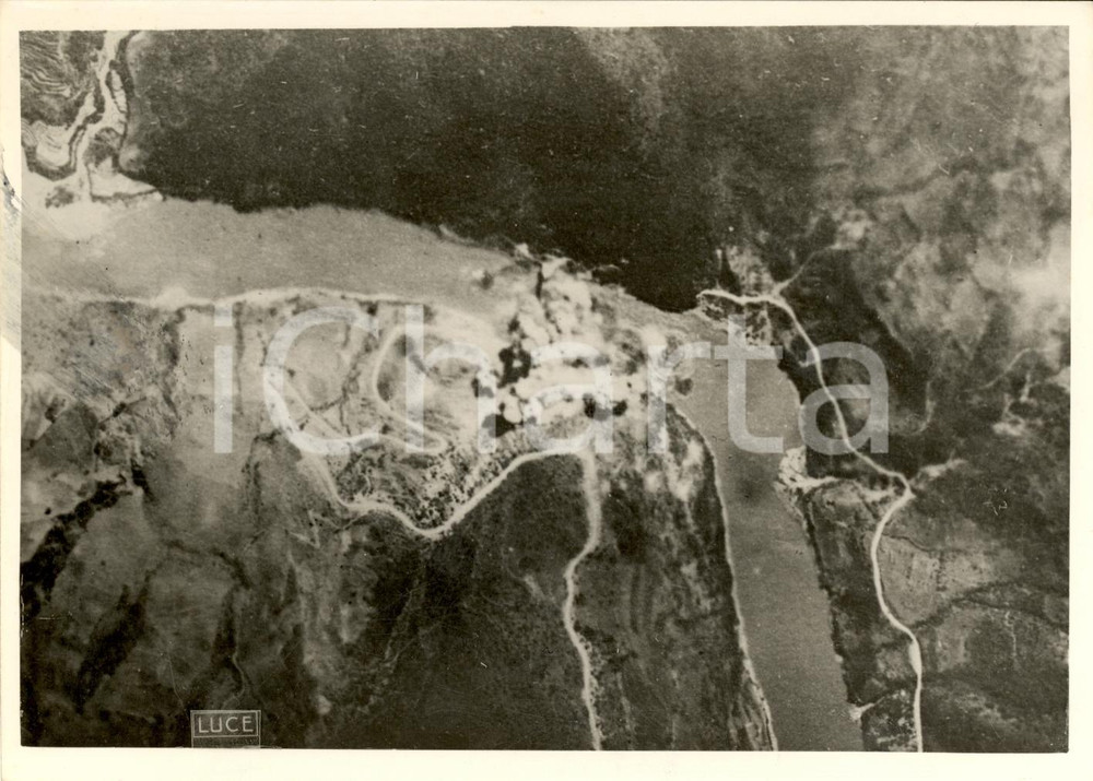 Fotografia d epoca originale 1940 Birmania, Mekong bridge, Chiang Kaishek, PHOTO 1