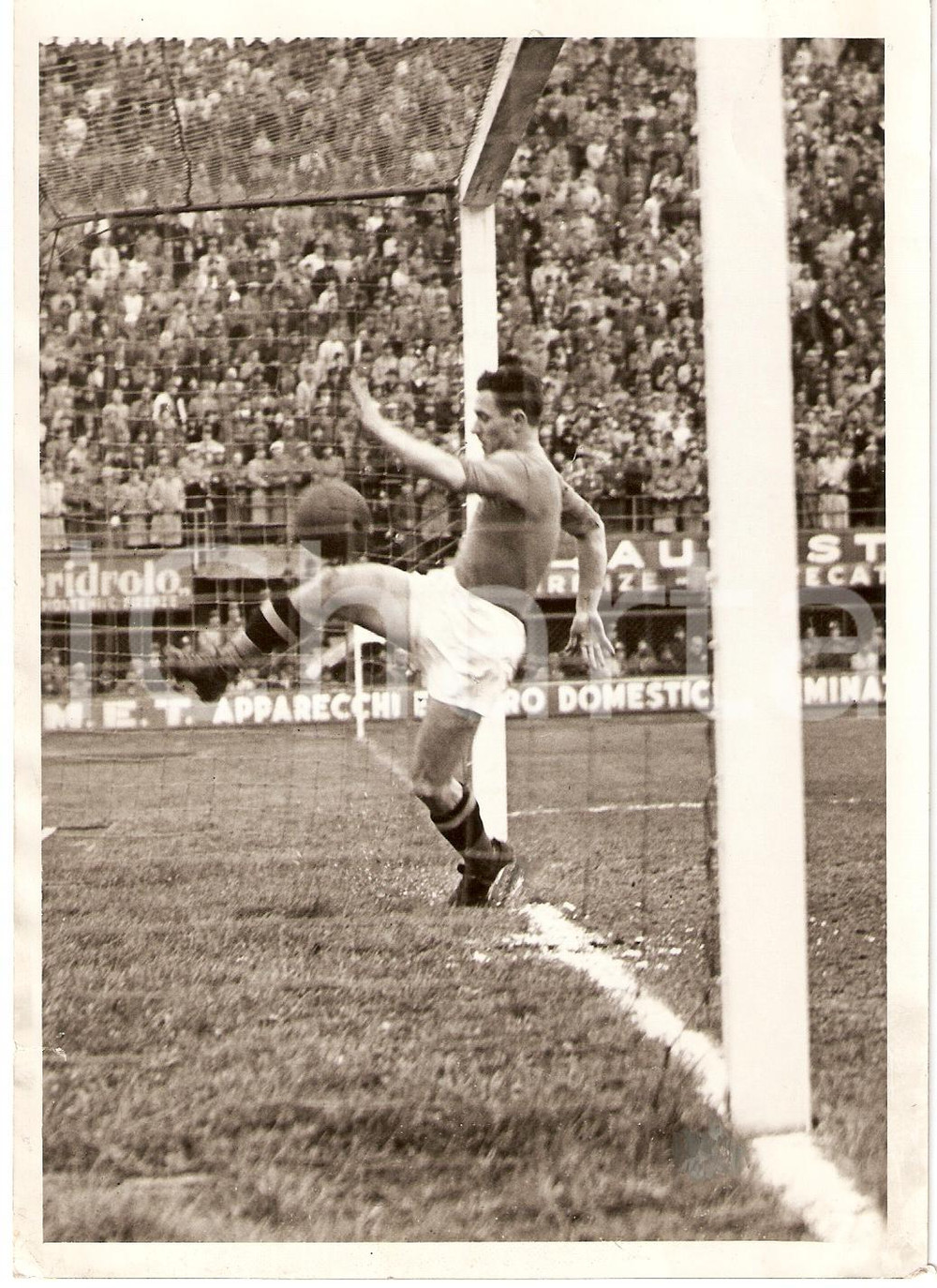 Fotografia d epoca originale 1936 BERLINO Olimpiadi CALCIO Un azione di Alfredo FONI Fotografia 1