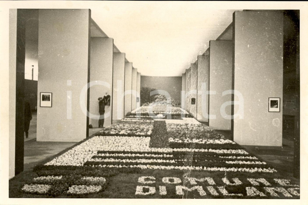 Fotografia d epoca originale 1935 MILANO Mostra floreale alla FIERA CAMPIONARIA Fotografia 1