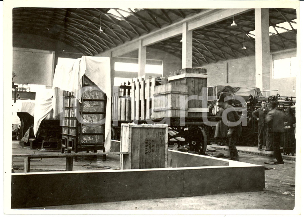 Fotografia d epoca originale 1939 MILANO Ventennale FIERA CAMPIONARIA Arrivo della merce ai padiglioni Foto 1