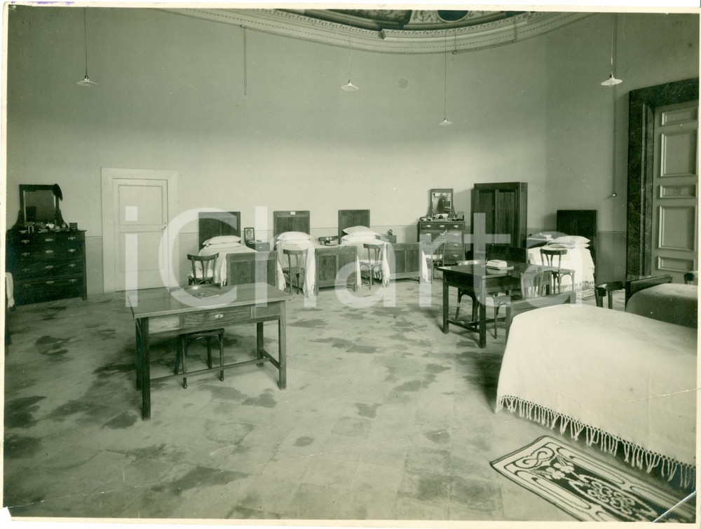 Fotografia d epoca originale 1937 CASERTA Camerata ACCADEMIA AERONAUTICA Foto DANNEGGIATA 1