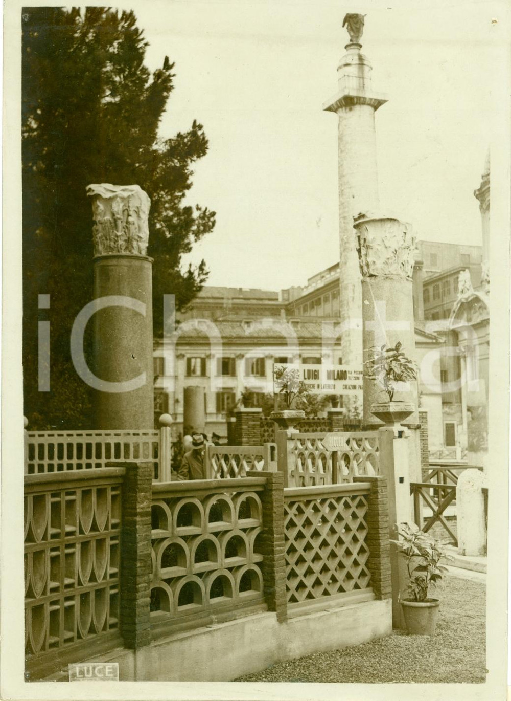 Fotografia d epoca originale 1940 ROMA Cancellate autarchiche in mostra al FORO Fotografia 1