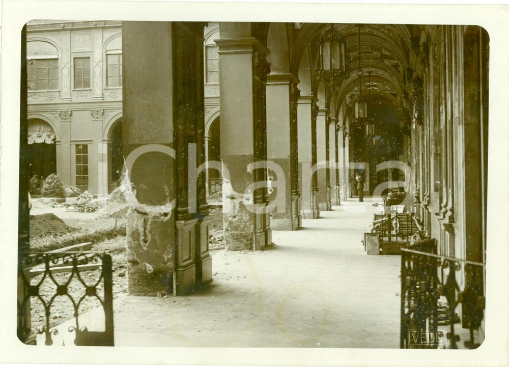 Fotografia d epoca originale 1939 ROMA Lavori alla POSTA CENTRALE per nuova sede Telegrafi Fotografia 1