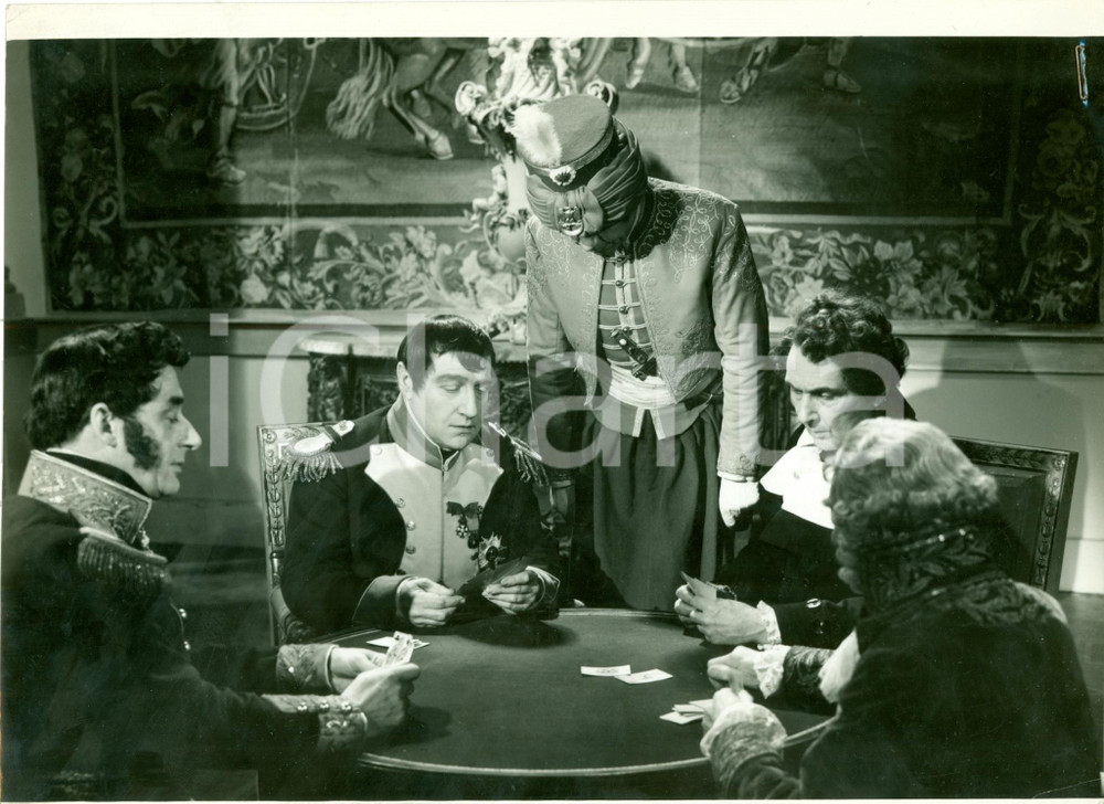 Fotografia d epoca originale 1942 Sacha GUITRY Fabuleux destin DÃ©sirÃ©e CLARY Foto di scena 1