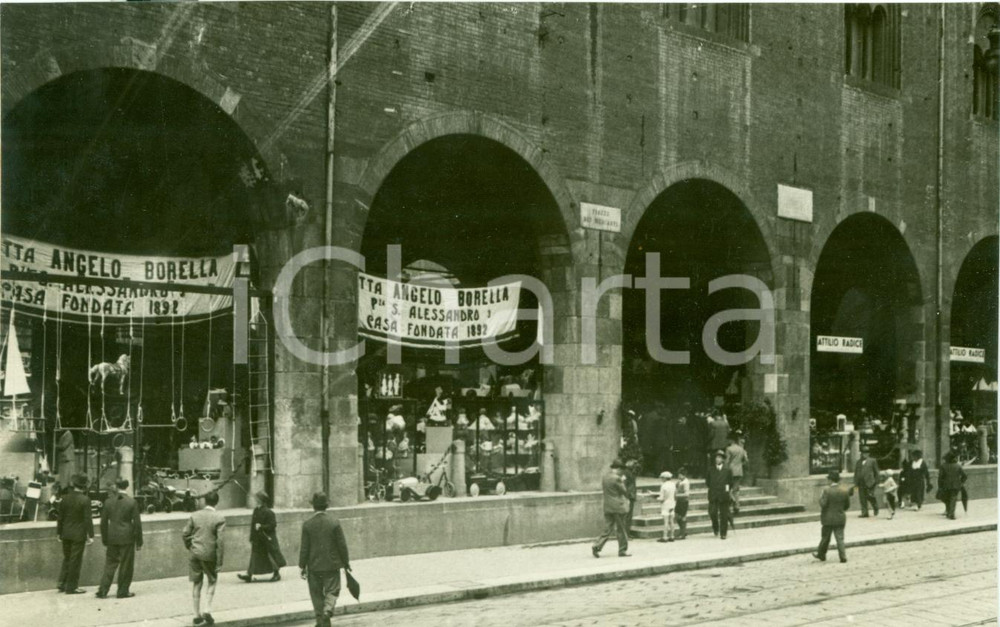 Fotografia d epoca originale 1933 MILANO Ditta Angelo BORELLA alla Giornata del Giocattolo Fotografia 1