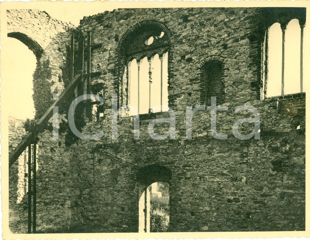 Fotografia d epoca originale 1939 GENOVA Casa dei BOCCANEGRA prima dei restauri Fotografia 1