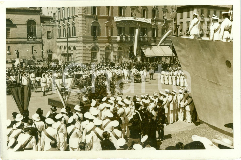 Fotografia d epoca originale 1939 ROMA Celebrazioni per la Giornata della MARINA Fotografia 1