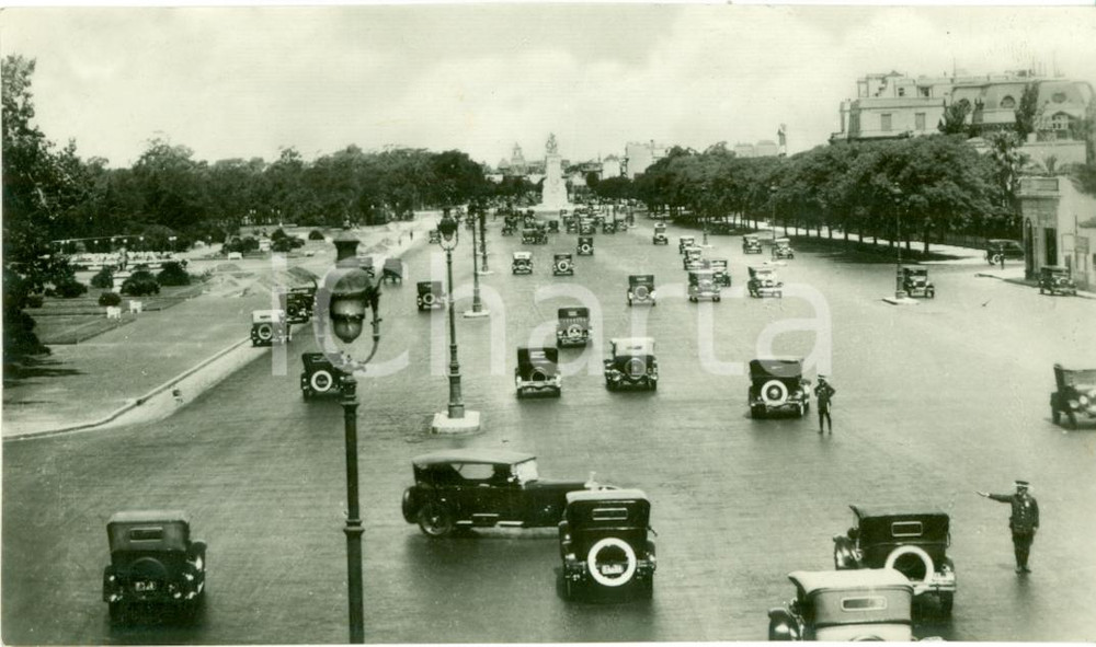 Fotografia d epoca originale 1933 BUENOS AIRES La trafficatissima Avenida ALVEAR Fotografia 1