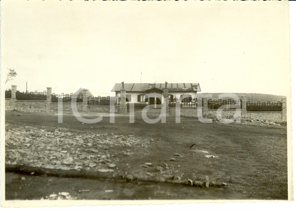 Fotografia d epoca originale 1938 AOI NEGHELLI ETIOPIA Veduta del presidio di comando Fotografia 17x12 1